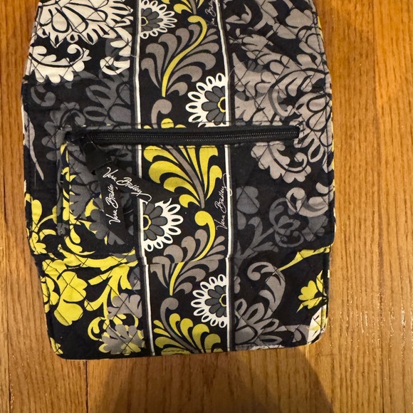 Vera Bradley Black and Yellow Floral Wallet - Picture 4 of 4